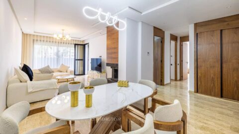 Superb Furnished 2-Bedroom Apartment With Large Terrace In Dar Bouazza in Casablanca, Morocco
