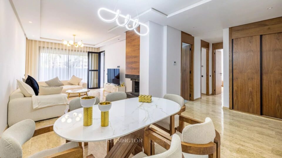 Superb Furnished 2-Bedroom Apartment With Large Terrace In Dar Bouazza in Casablanca, Morocco