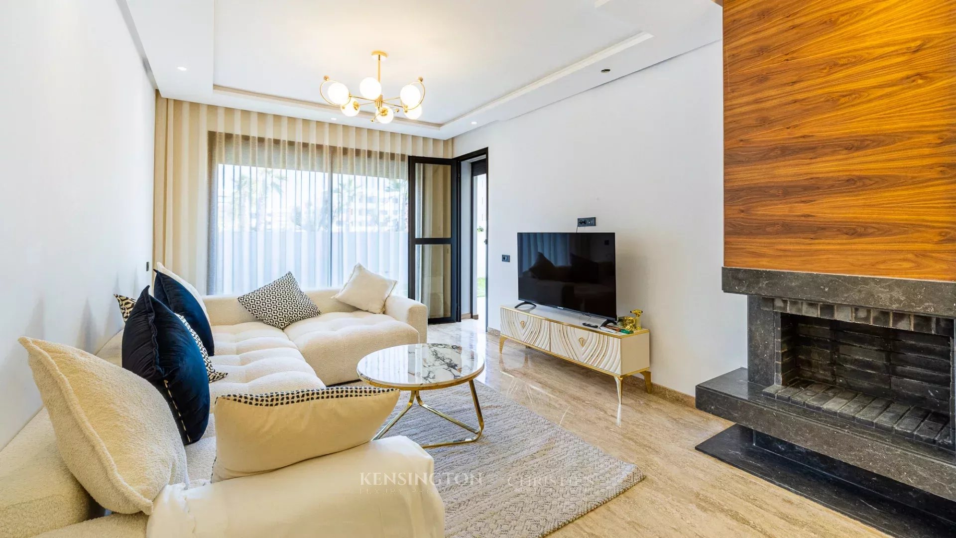 Superb Furnished 2-Bedroom Apartment With Large Terrace In Dar Bouazza in Casablanca, Morocco