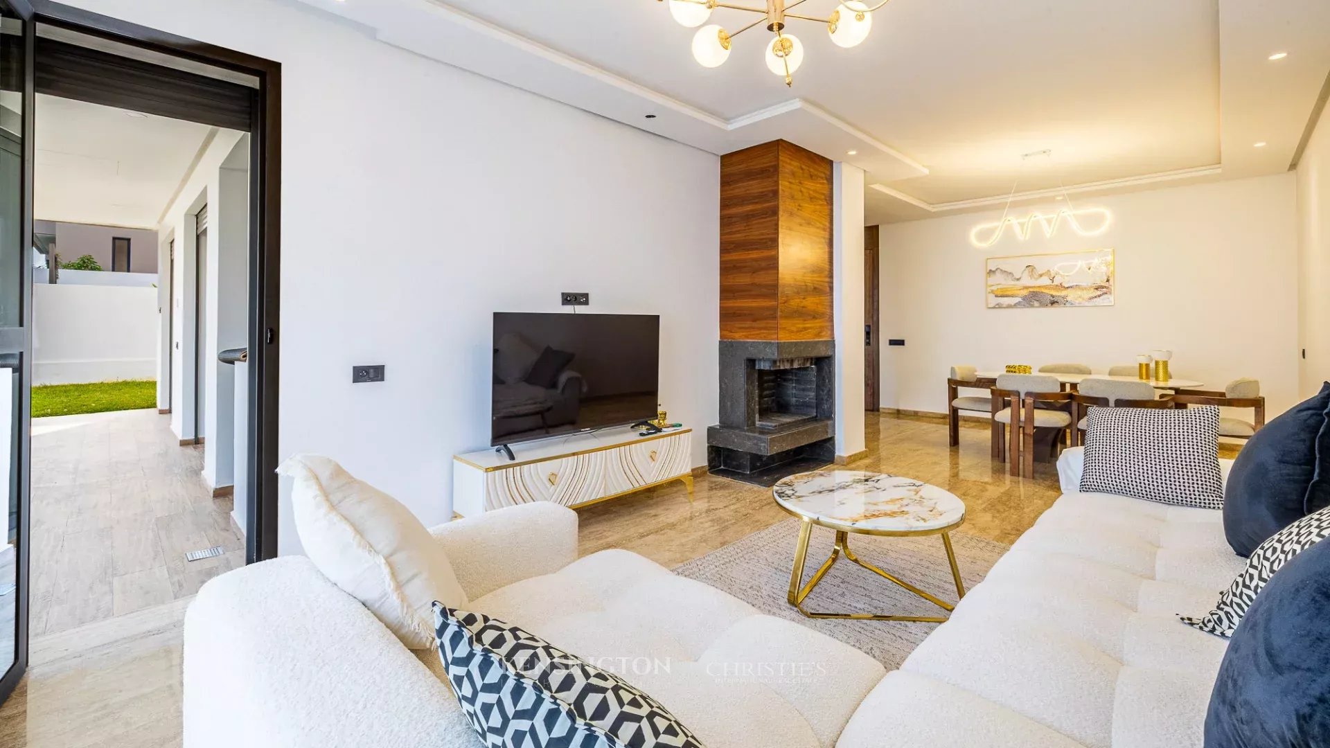 Superb Furnished 2-Bedroom Apartment With Large Terrace In Dar Bouazza in Casablanca, Morocco