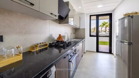 Superb Furnished 2-Bedroom Apartment With Large Terrace In Dar Bouazza in Casablanca, Morocco