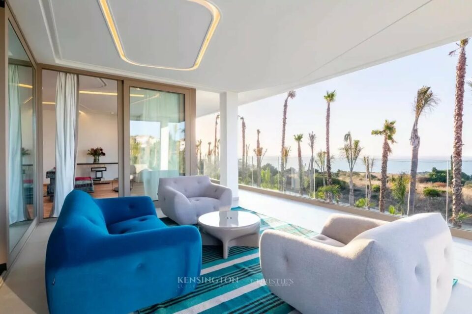 Villa Blue in Tangier, Morocco