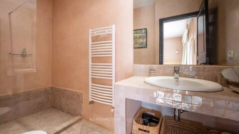 Villa Garden in Marrakech, Morocco