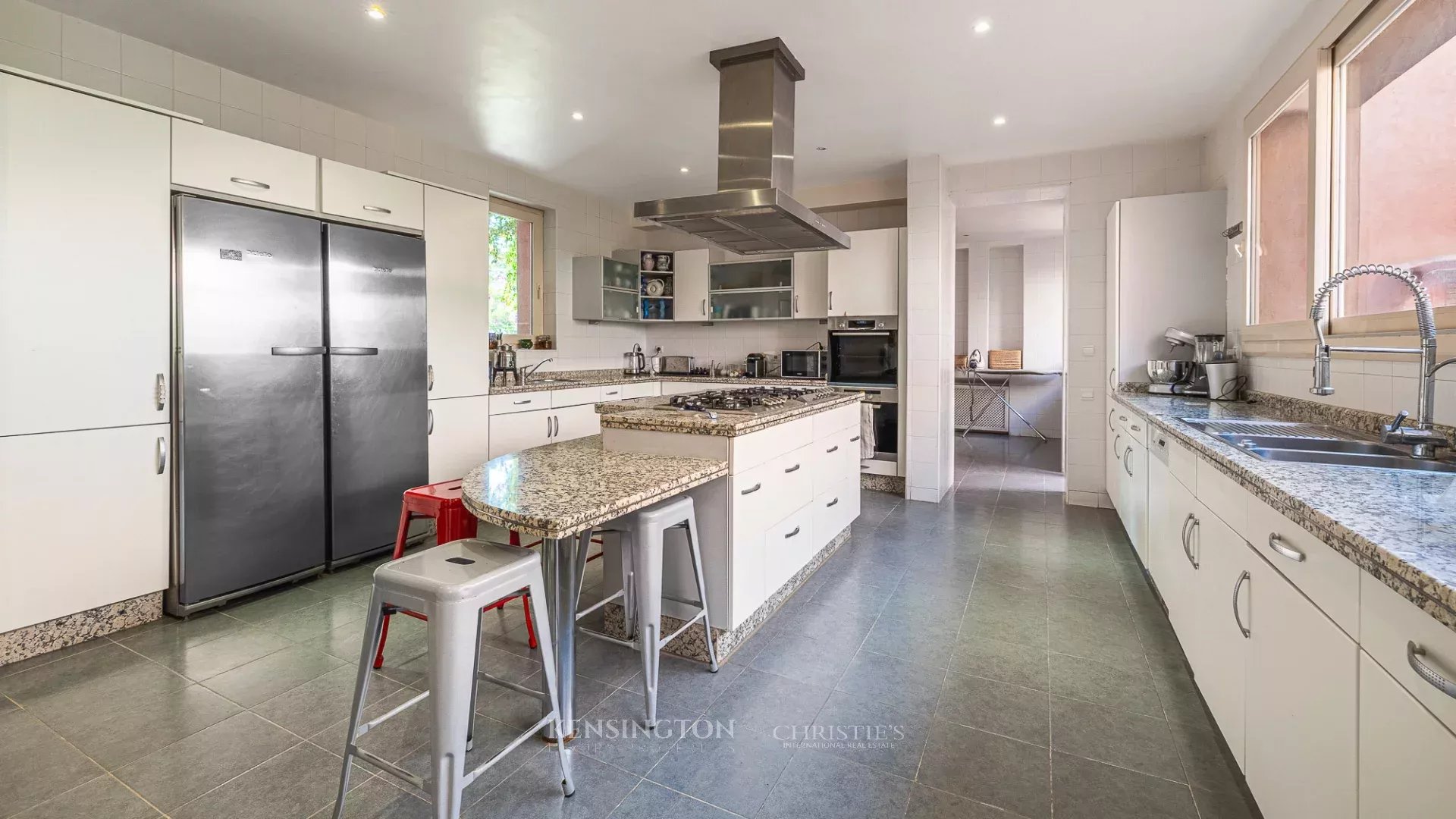 Villa Garden in Marrakech, Morocco