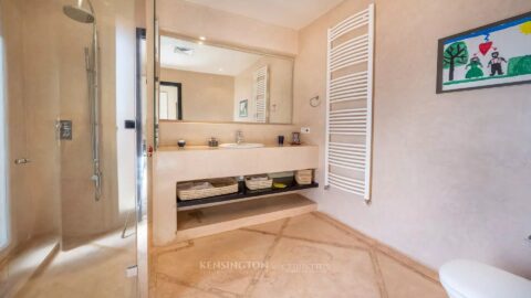 Villa Garden in Marrakech, Morocco