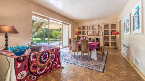 Villa Garden in Marrakech, Morocco