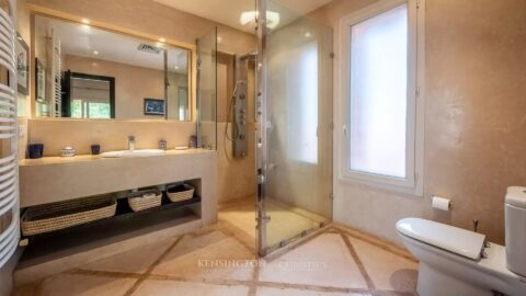 Villa Garden in Marrakech, Morocco