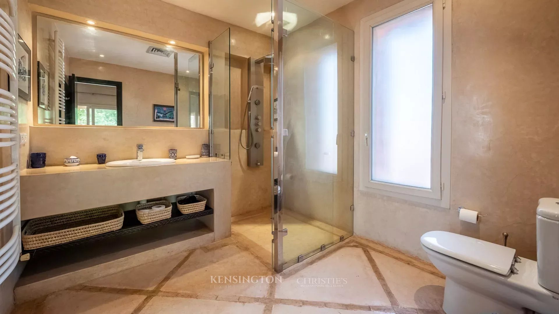 Villa Garden in Marrakech, Morocco