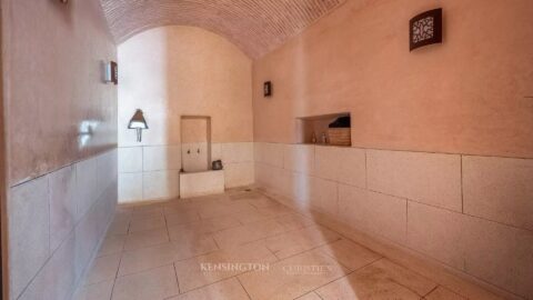 Villa Garden in Marrakech, Morocco