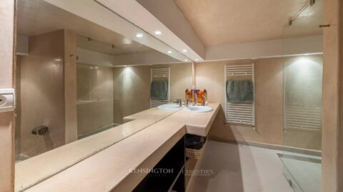 Villa Garden in Marrakech, Morocco