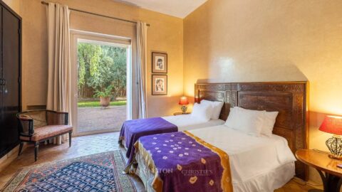 Villa Garden in Marrakech, Morocco