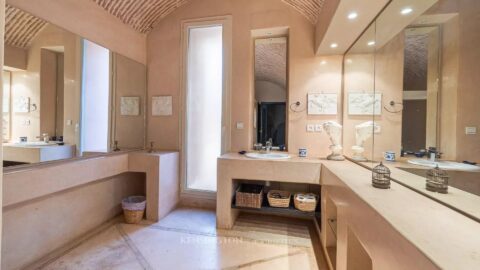 Villa Garden in Marrakech, Morocco