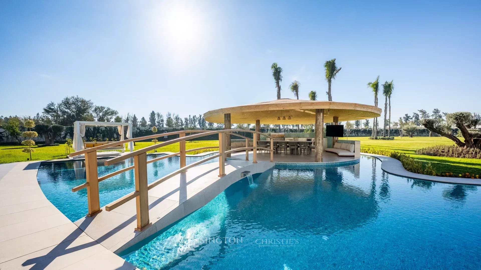 Villa Horse in Marrakech, Morocco