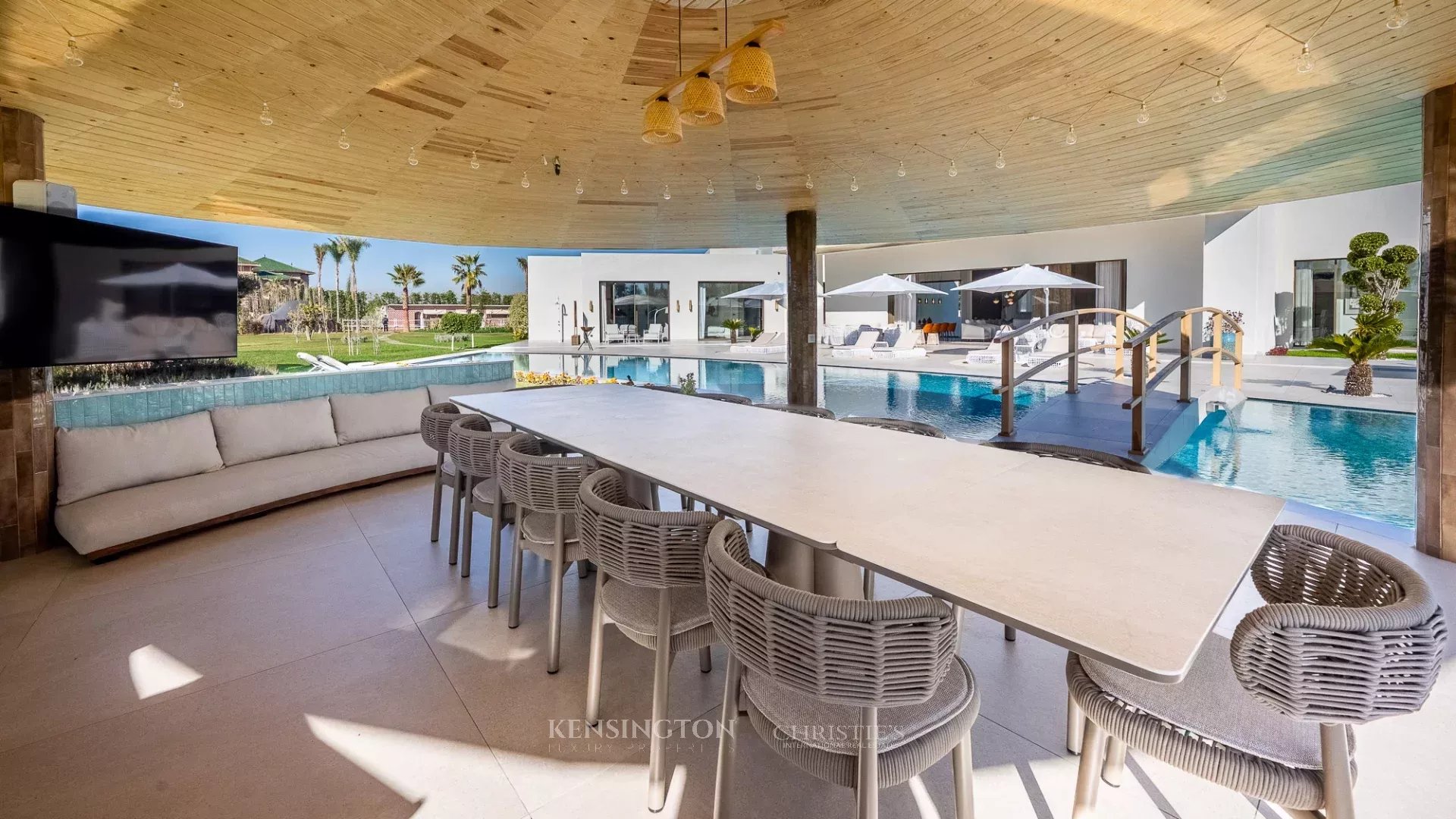 Villa Horse in Marrakech, Morocco