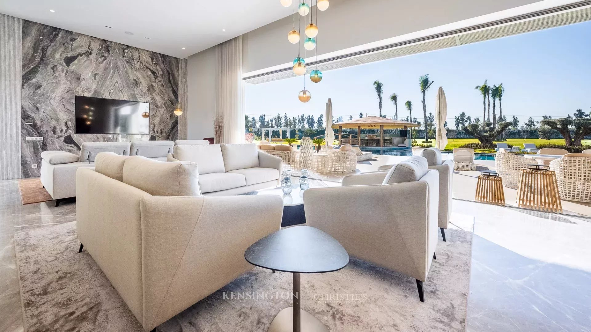 Villa Horse in Marrakech, Morocco