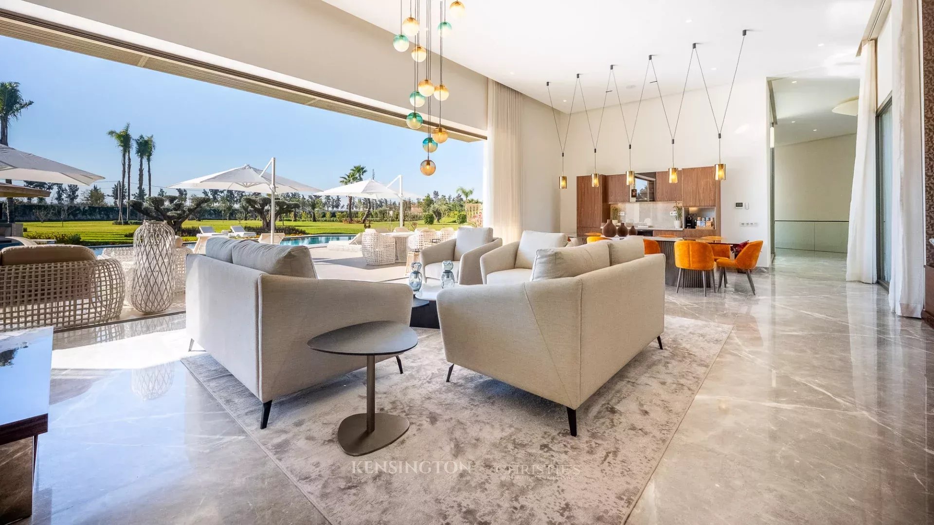 Villa Horse in Marrakech, Morocco