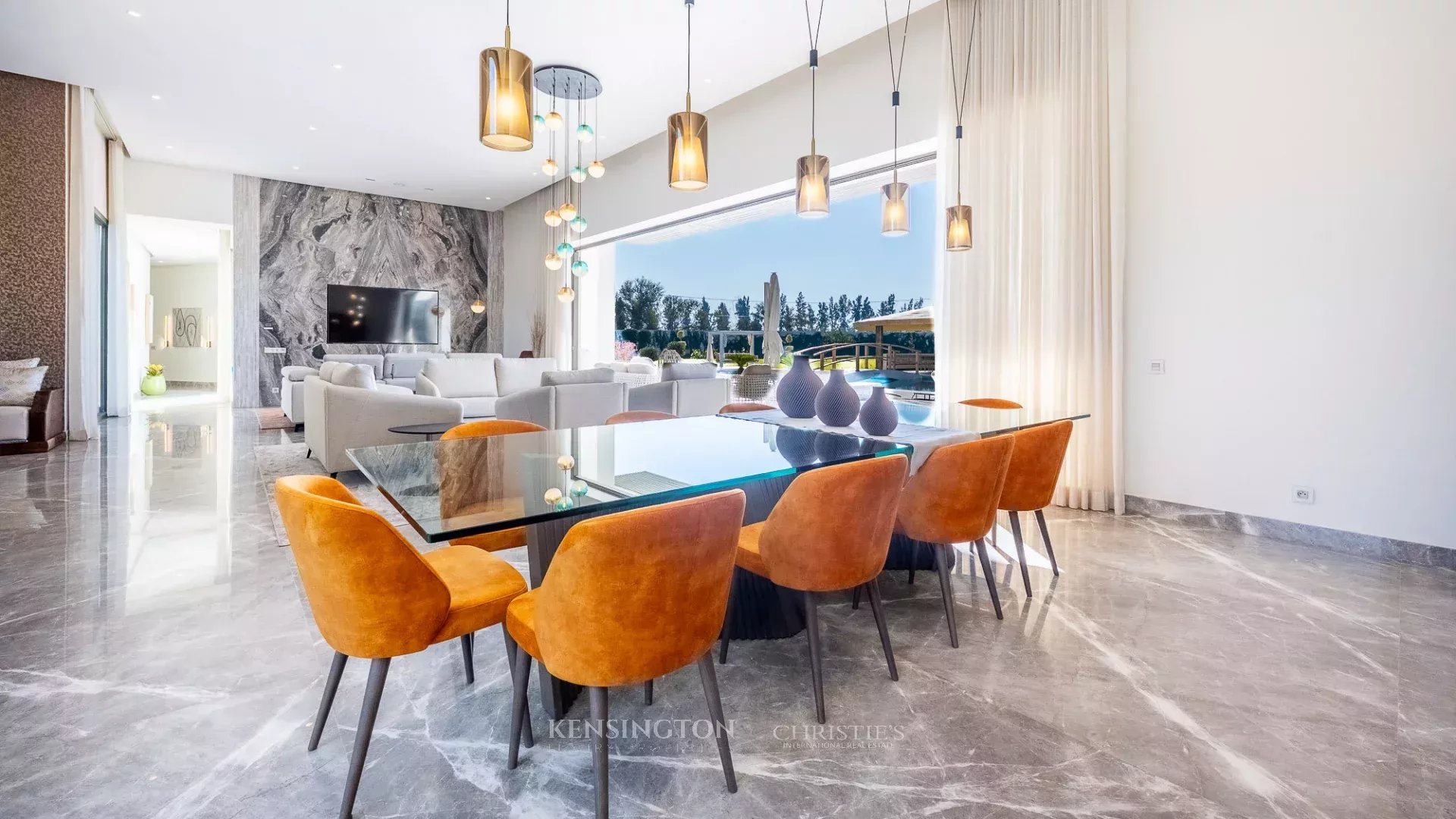 Villa Horse in Marrakech, Morocco