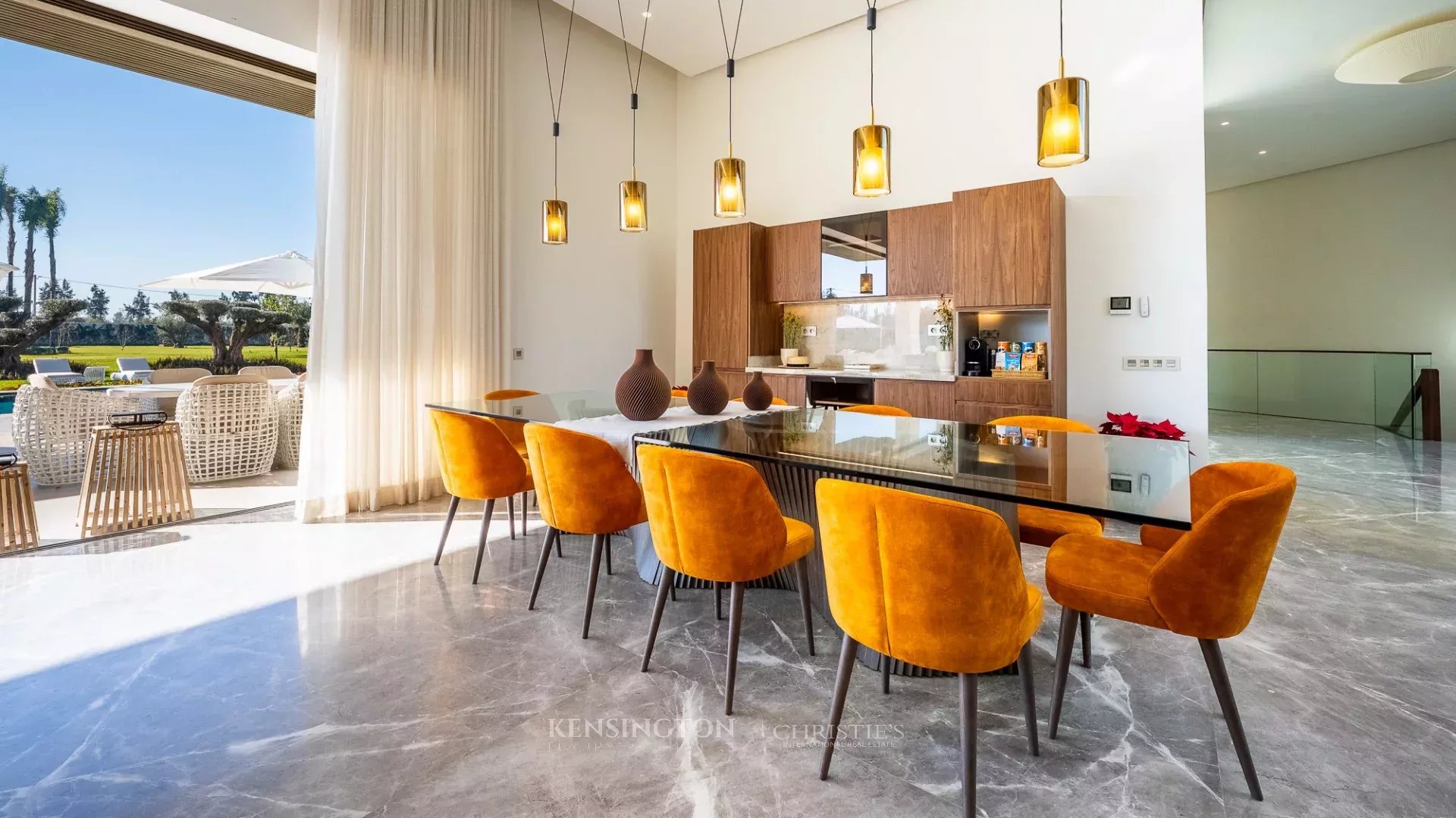 Villa Horse in Marrakech, Morocco