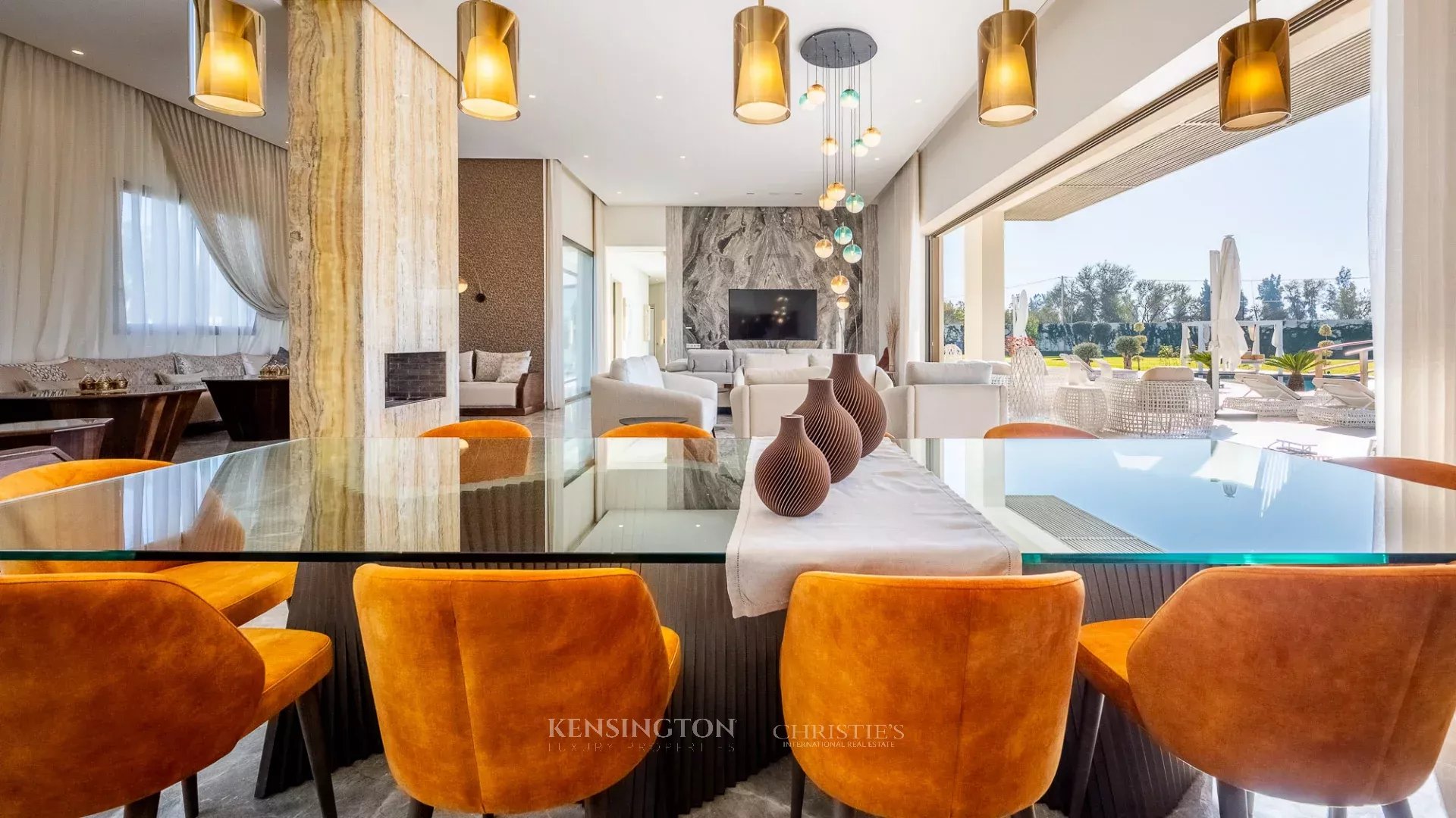 Villa Horse in Marrakech, Morocco