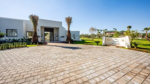 Villa Horse in Marrakech, Morocco