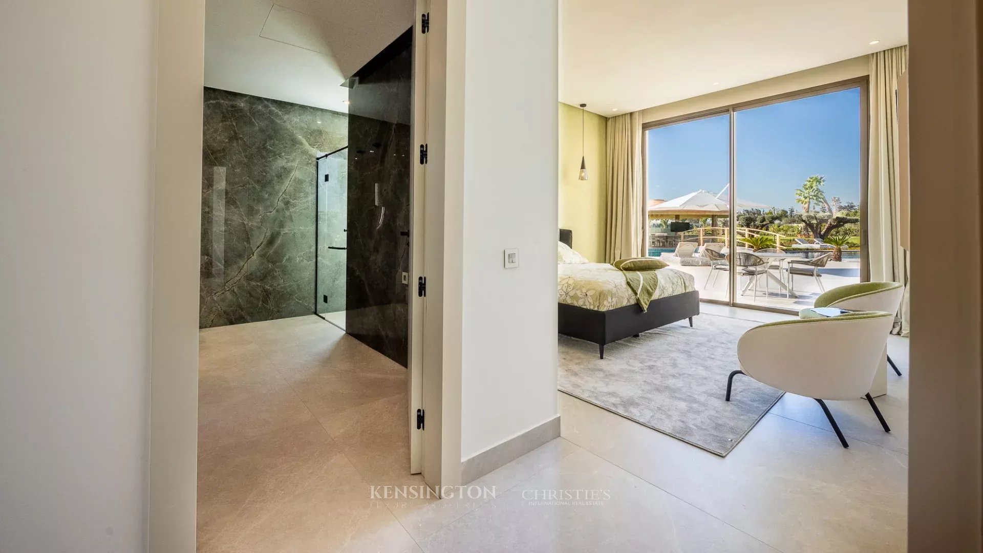 Villa Horse in Marrakech, Morocco