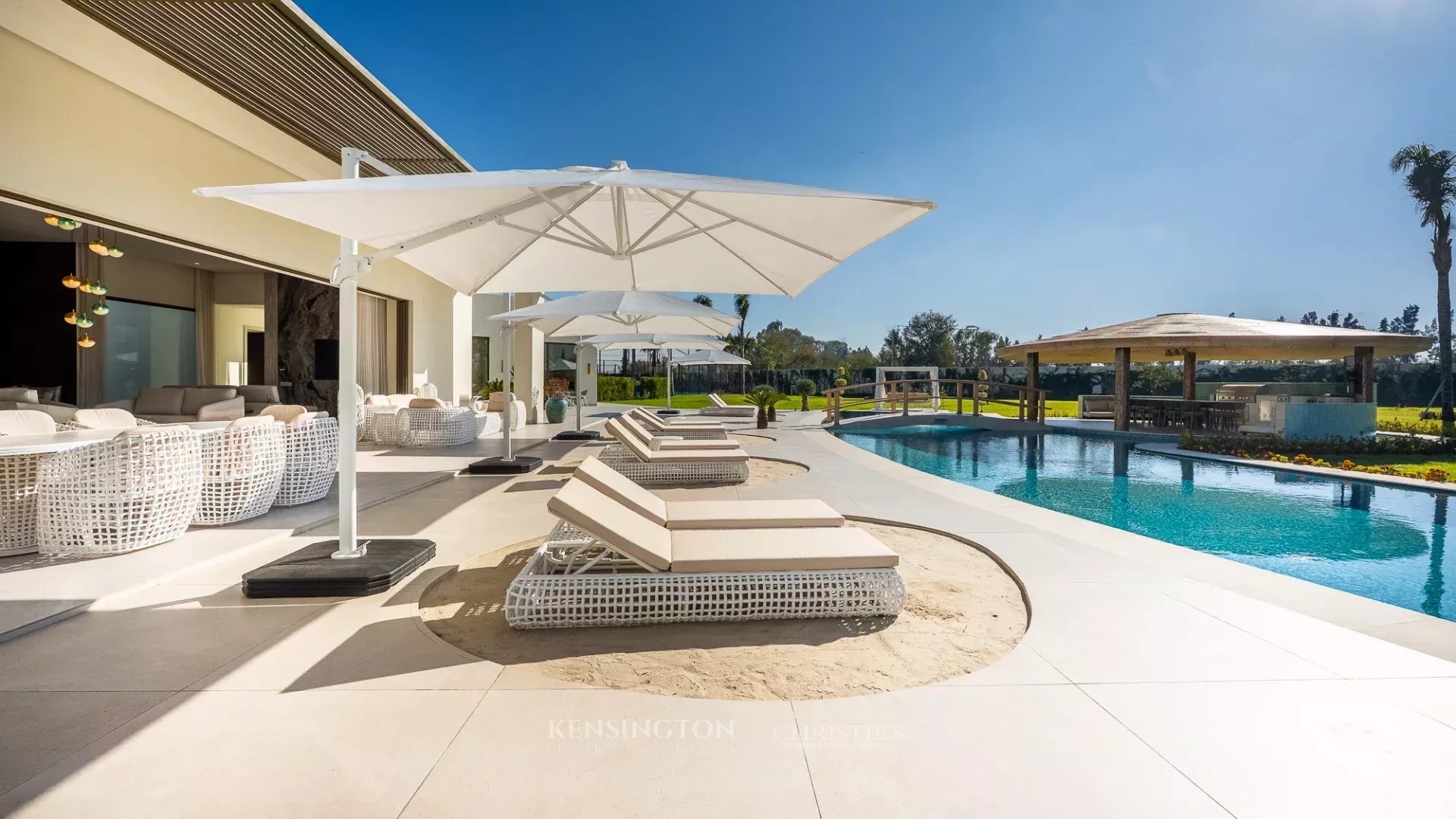 Villa Horse in Marrakech, Morocco