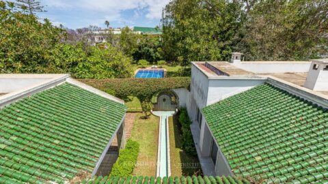 Villa Ile de France: A Modernist Masterpiece by Albert Planque in Central Mohammedia in Mohammedia, Morocco