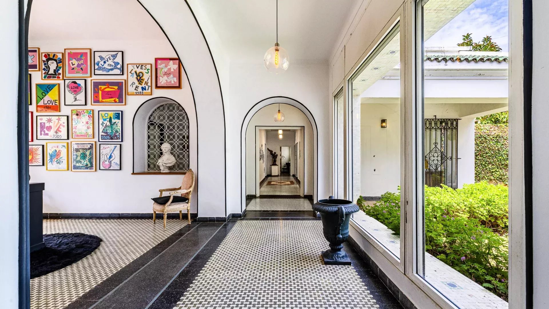 Villa Ile de France: A Modernist Masterpiece by Albert Planque in Central Mohammedia in Mohammedia, Morocco