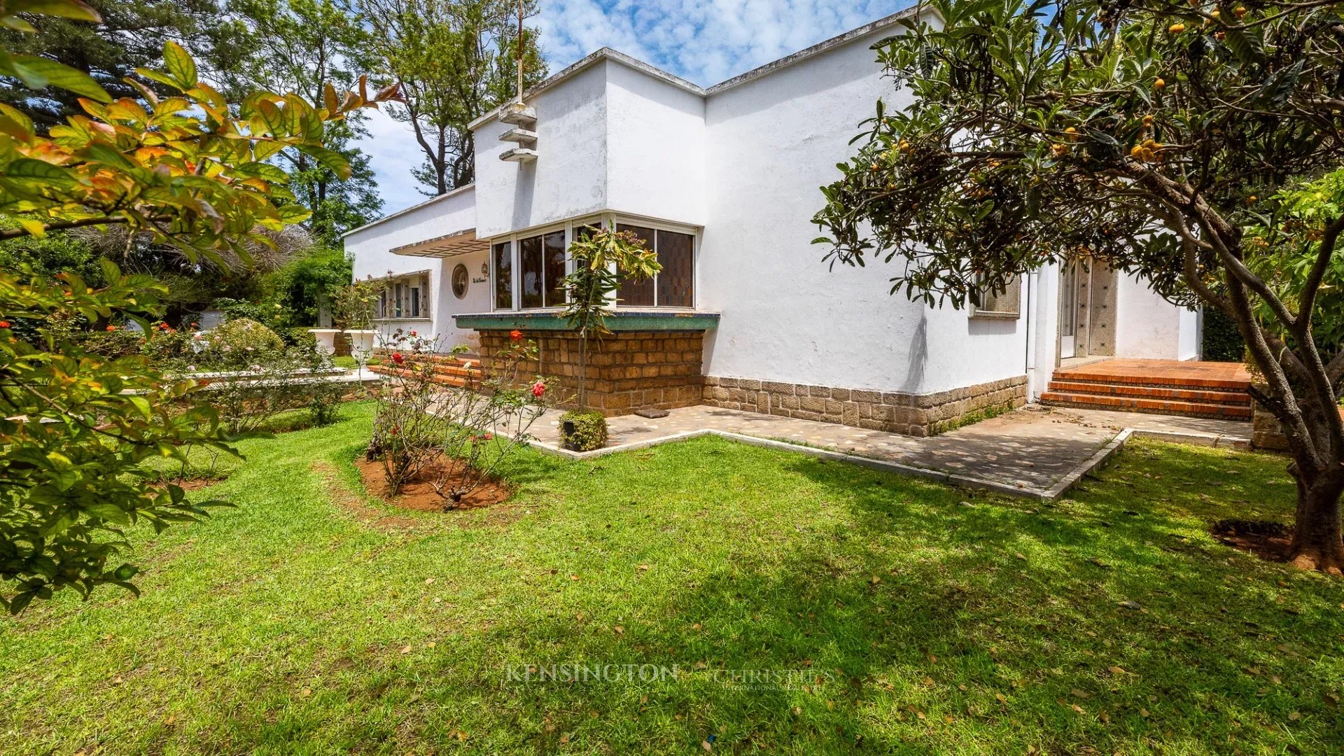 Villa Ile de France: A Modernist Masterpiece by Albert Planque in Central Mohammedia in Mohammedia, Morocco