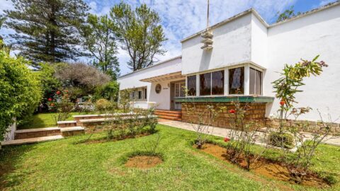 Villa Ile de France: A Modernist Masterpiece by Albert Planque in Central Mohammedia in Mohammedia, Morocco