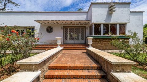 Villa Ile de France: A Modernist Masterpiece by Albert Planque in Central Mohammedia in Mohammedia, Morocco