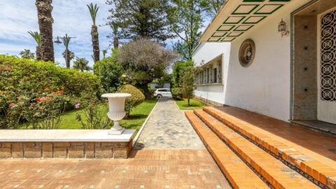 Villa Ile de France: A Modernist Masterpiece by Albert Planque in Central Mohammedia in Mohammedia, Morocco