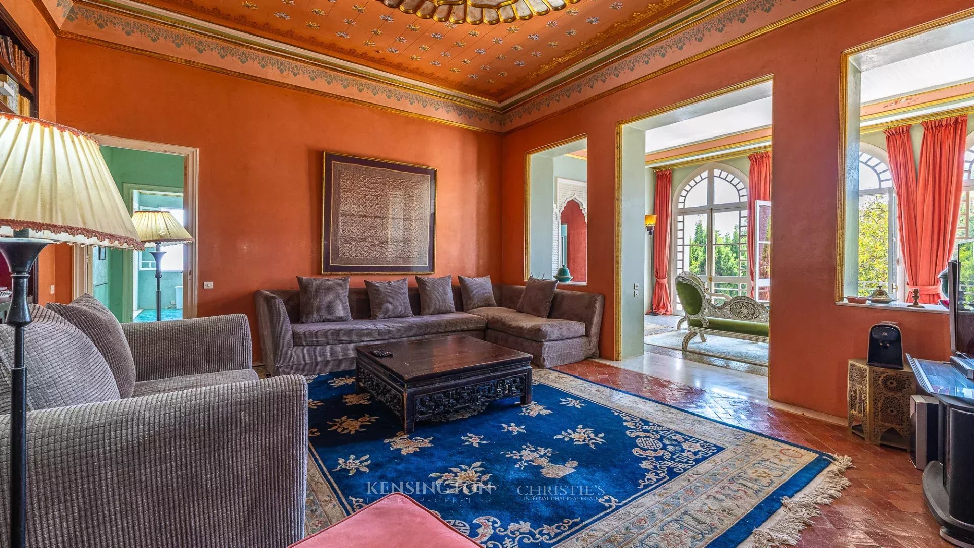 Villa Persane in Tanger, Morocco