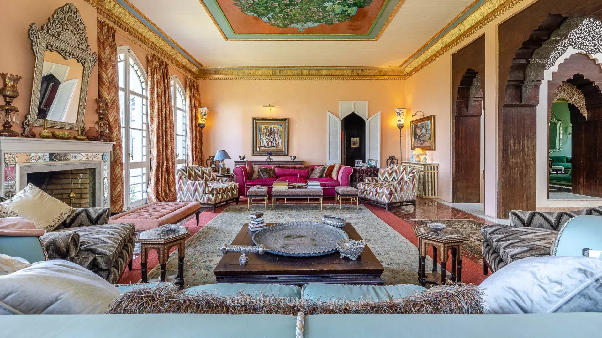 Villa Persane in Tanger, Morocco