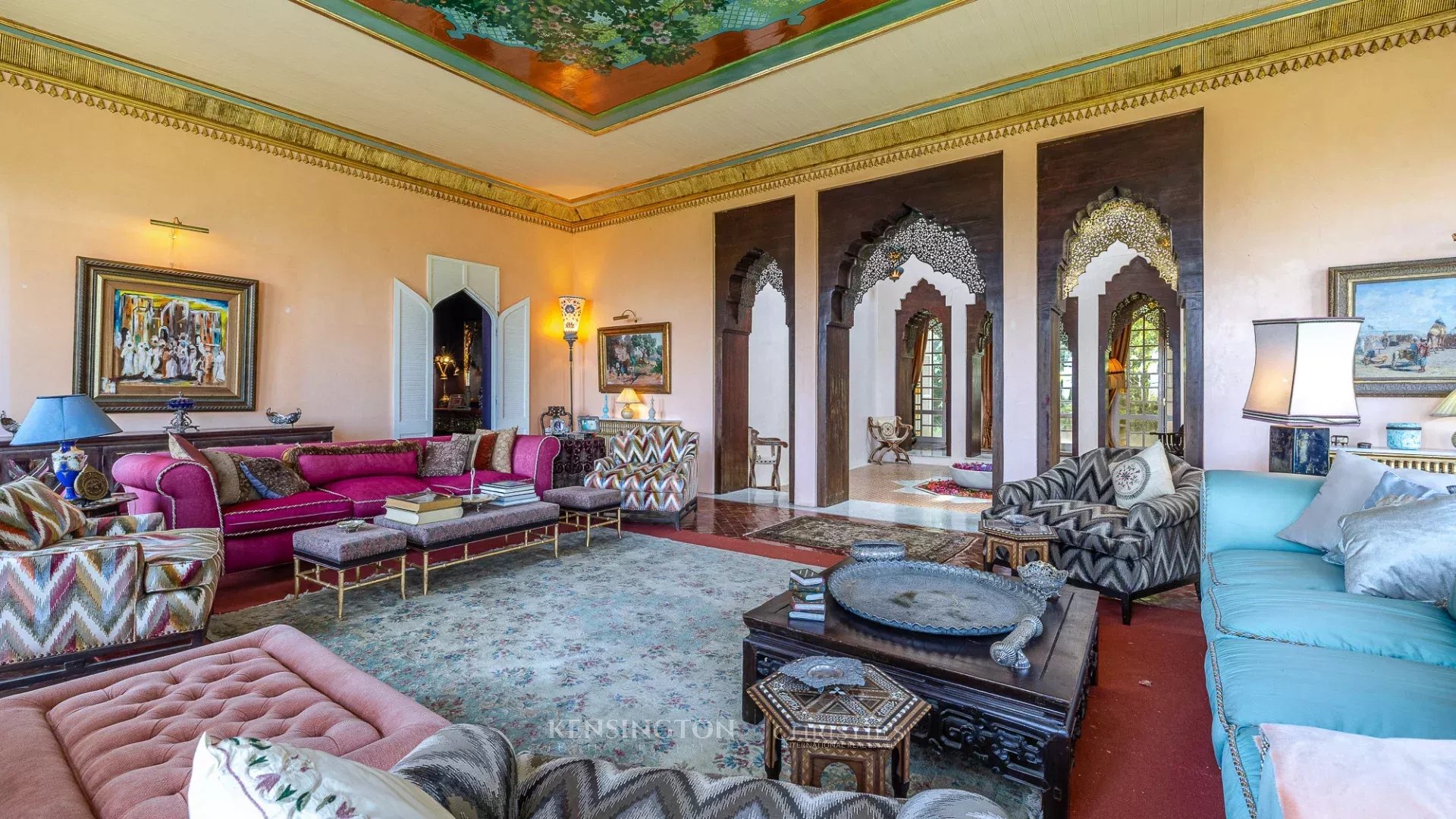 Villa Persane in Tanger, Morocco