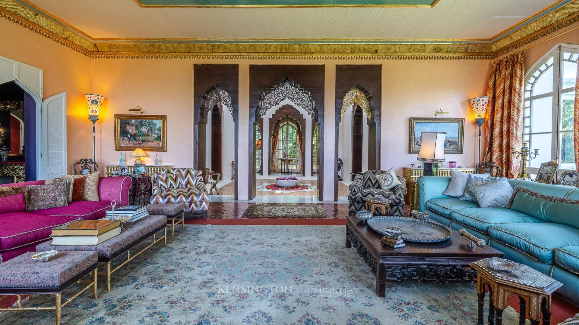 Villa Persane in Tanger, Morocco