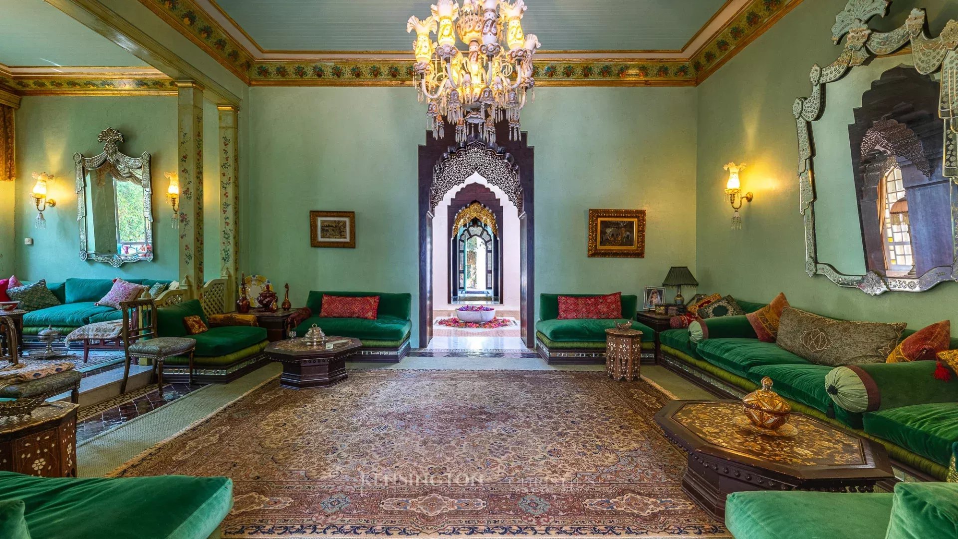Villa Persane in Tanger, Morocco