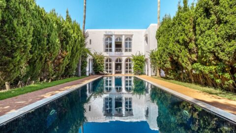 Villa Persane in Tanger, Morocco