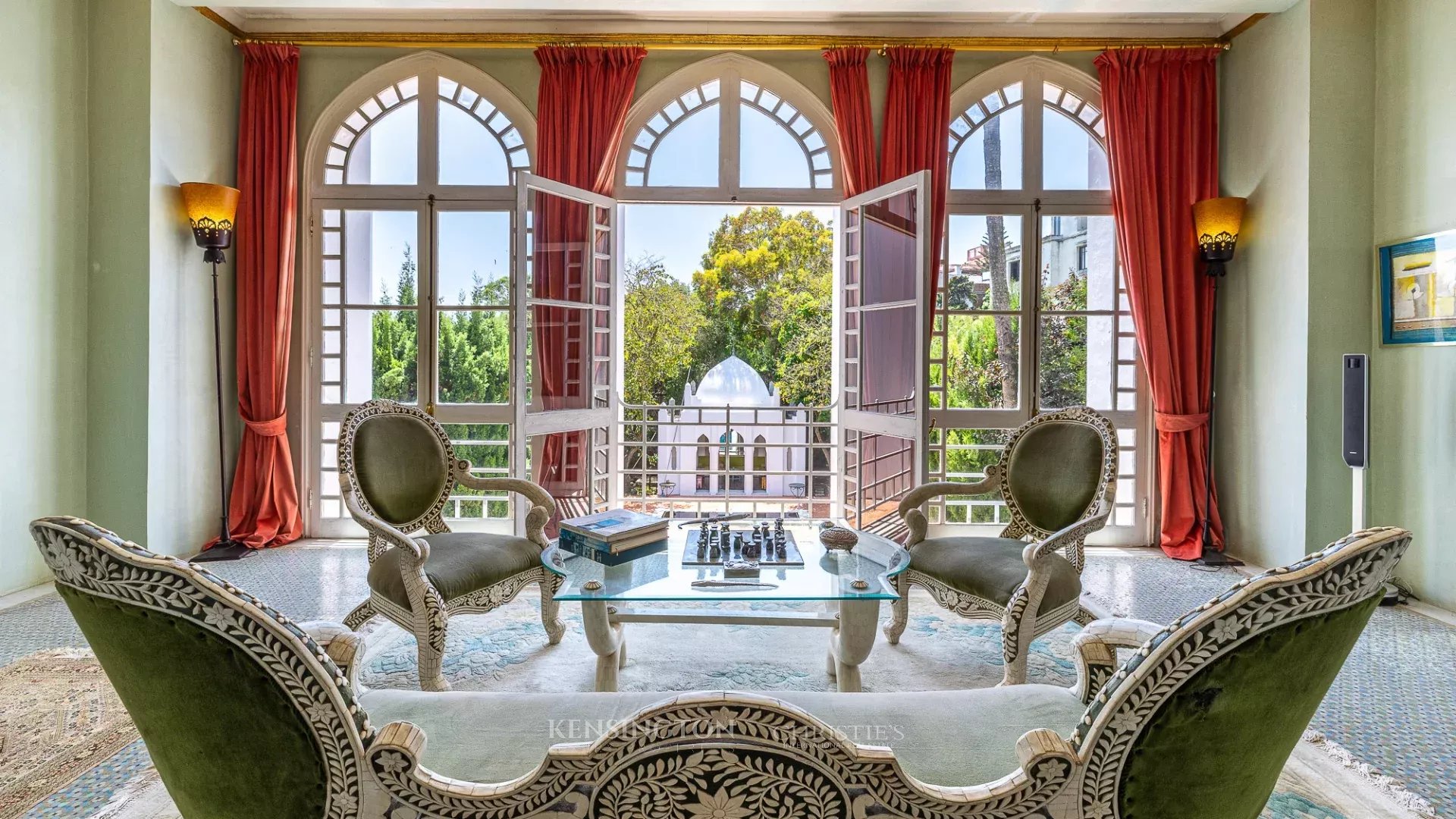 Villa Persane in Tanger, Morocco