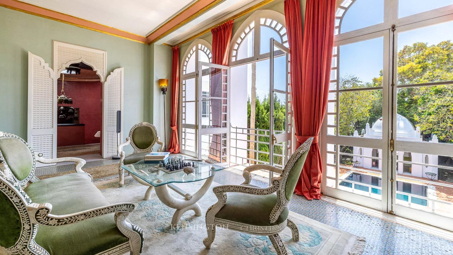 Villa Persane in Tanger, Morocco