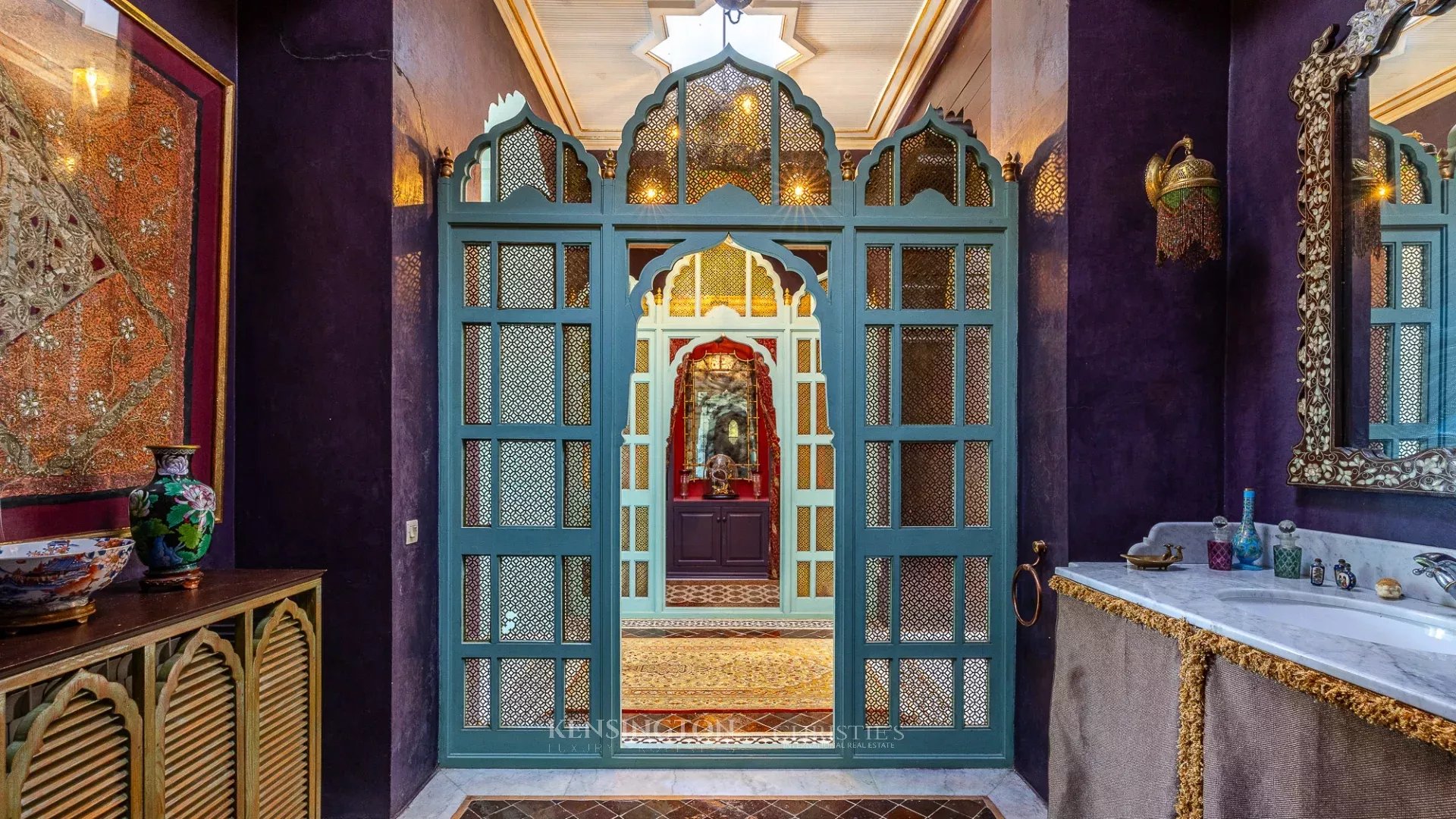 Villa Persane in Tanger, Morocco