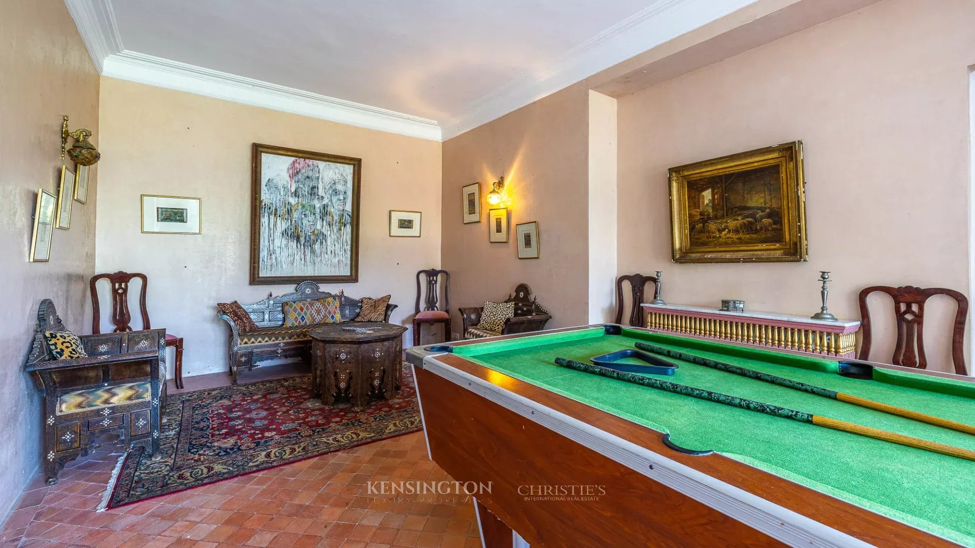 Villa Persane in Tanger, Morocco