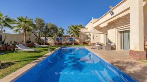 Villa Pool in Marrakech, Morocco