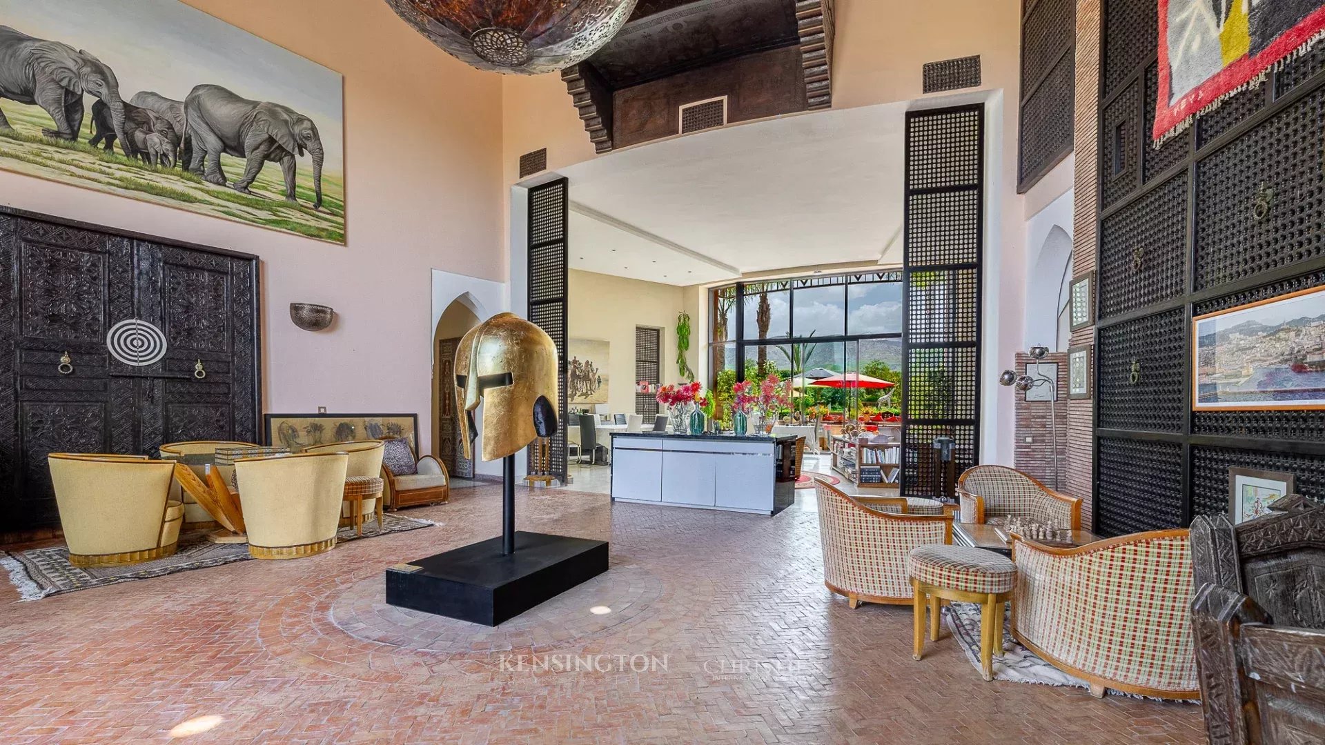 Mars Villa in Marrakech, Morocco