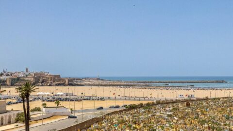 The city of Rabat, Morocco
