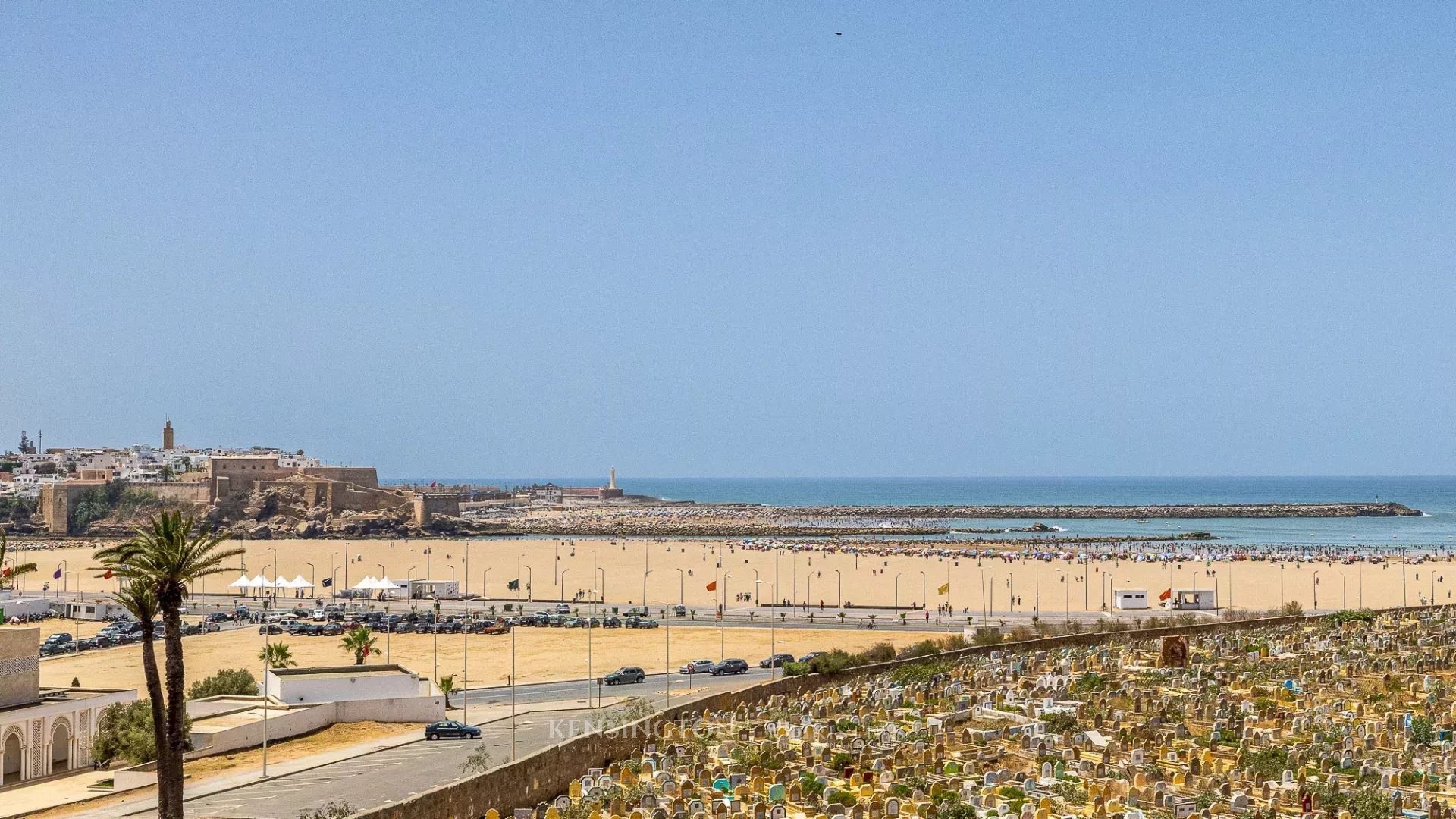 The city of Rabat, Morocco